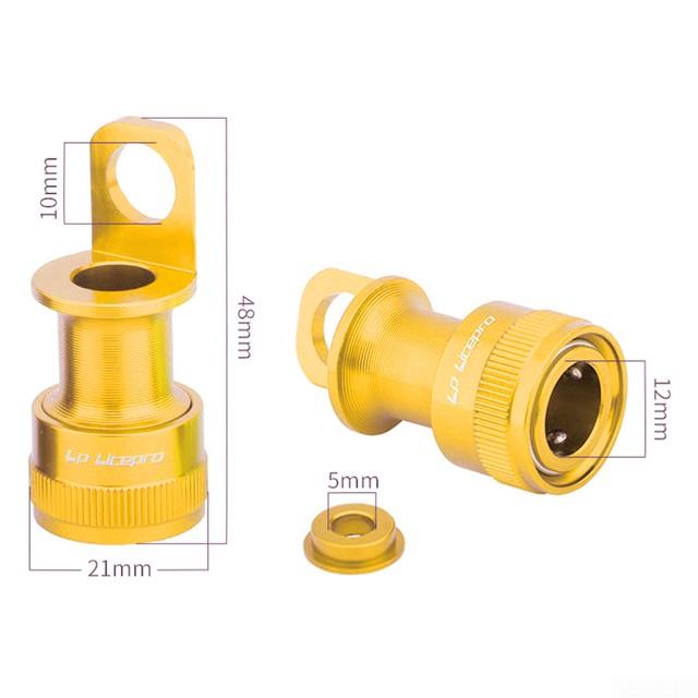 Адаптер для фиксации педали из алюминиевого сплава для складного автомобиля Lp Litepro