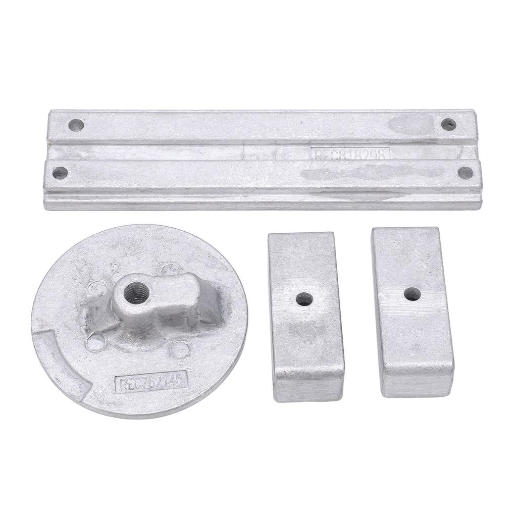 Aluminum Anode Kit 818298A 826134A Rustproof Aluminum Anode Wedge for Verado Optimax Outboard