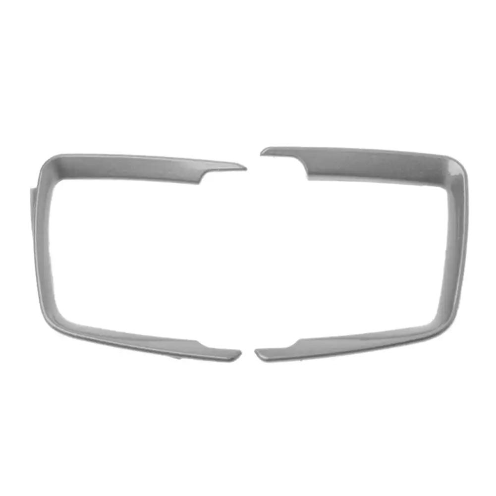 2 шт. ABS фара переключатель рамка отделка регулировка наклейка для BMW F30 F31 F32 F34 3 4 автомобильные аксессуары