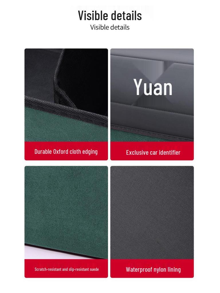 Ящик для хранения в багажник для BYD Han, Tang, Song/Plus, Qin Plus/DM-i, Yuan, Dolphin, Destroyer 05