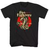Foo Fighters Cobra T-Shirt Mens Rock and Roll Music Classic Band Tee American Oversized Short-sleeved Men Women Oversize Tops