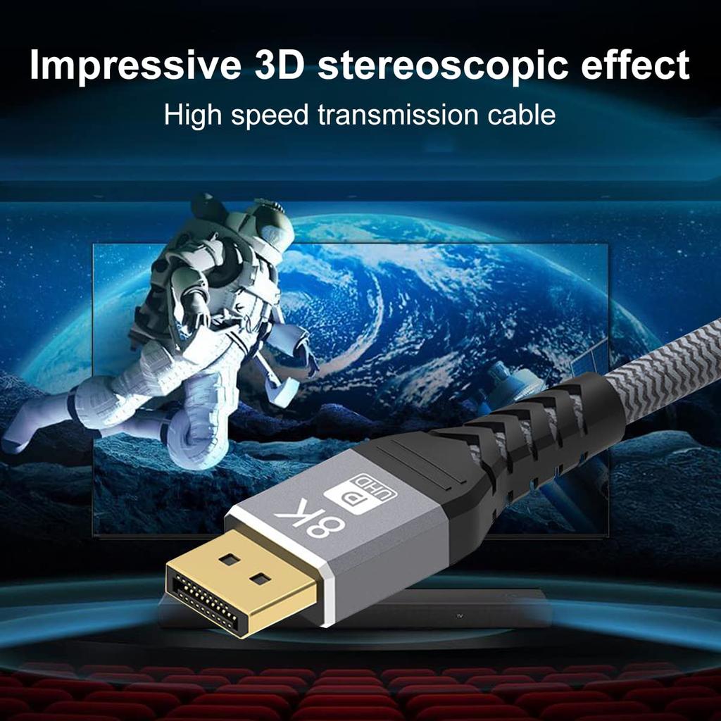 Кабель Display Port DP 240 Гц Кабель DP Кабель 4K 144 Гц 165 Гц Шнур Display Port Адаптер Для Видео ПК Ноутбука Телевизора Xbox Проектора Игровой