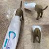 3Pcs Pooping Dog Butt Toothpaste Topper, Funny Creative Toothpaste Topper, Cute Toothpaste Cap Dispenser Funny Toothpaste Squeezer for Kids Adults