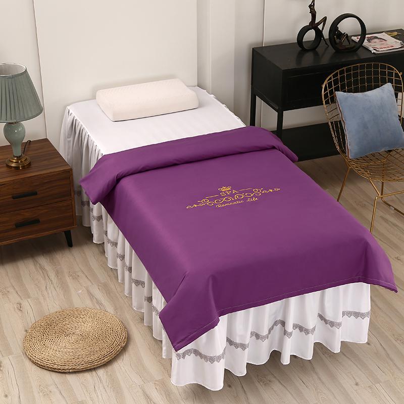 Embroidery Beauty Foot Massage & Bathing Quilt - Leisure & Therapy Air Conditioning Cover