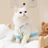 Cute Dog Contrasting Color Knitted Cardigan Spring Warm Season Cute Medium and Small Dog Cat Bipod Pet Clothes
