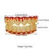 Atoztide Фианиты Накладки на Зубы Grillz Колпачки Кубический Цирконий Ледяные Микро-Паве Верх Низ Рот Зуб Колпачок Съемные Зубные Украшения Подарок