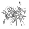 100 Pieces Pins Strap - Silver, 14mm