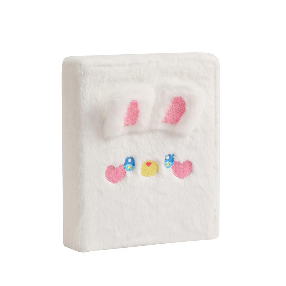A5 Plush Binder Notebook Photocard Holder Collect Kawaii Album Photos Storage Kpop Cards Pockets Sleeves Stationery Supplies