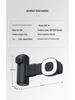 Bluetooth Single-Axis Camera Handle with Fill Light for Horizontal/Vertical Phone Photography & Selfies