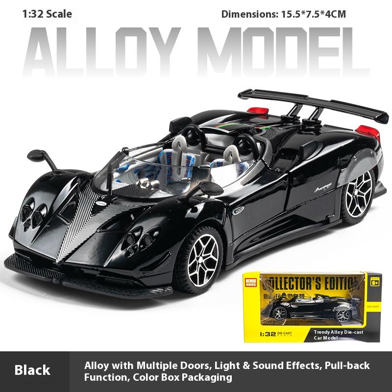 1/32 Pagani Zongta HP Alloy Model Sports Car, Desktop Ornament, The Best Collectible for Car Model Enthusiasts, Halloween Gift