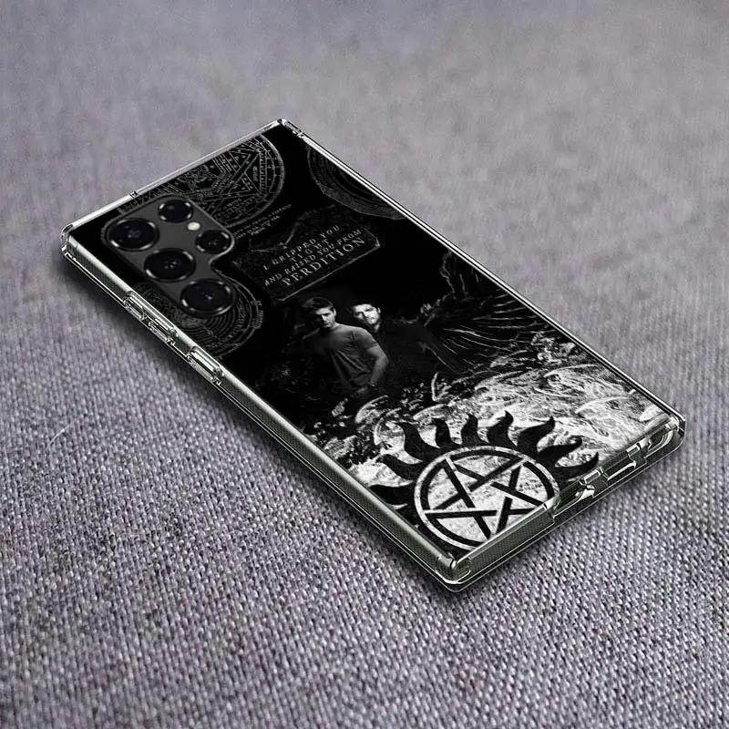 Babaite Сверхъестественное SPN Дин и Сэм Прозрачный чехол для телефона для Samsung Galaxy S21 Plus S24 S23 S20 FE S22 S26 Ultra S25 Edge TPU