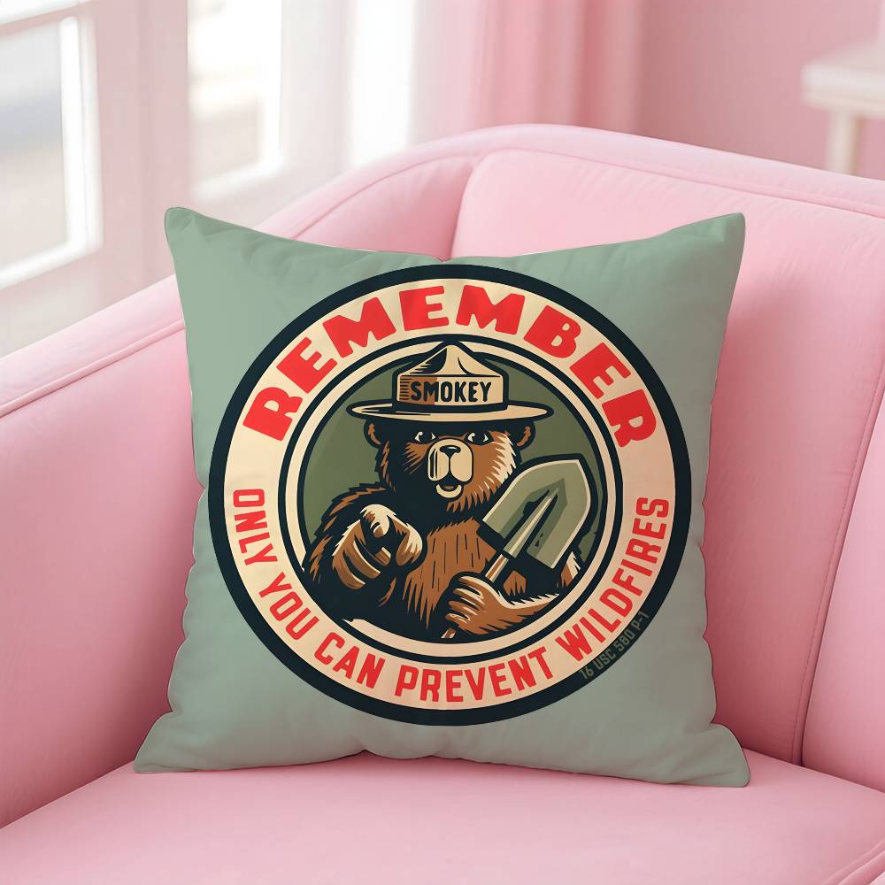 Аниме S-Smokey B-Bear Наволочка с рисунком наволочка для гостиной диванная наволочка декор для спальни
