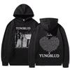 Yungblud Zombie Рок-группа Графические Худи Мужские Хип-Хоп Ретро Музыкальный Фан Одежда с Капюшоном Уличная Одежда Женские Свитшоты