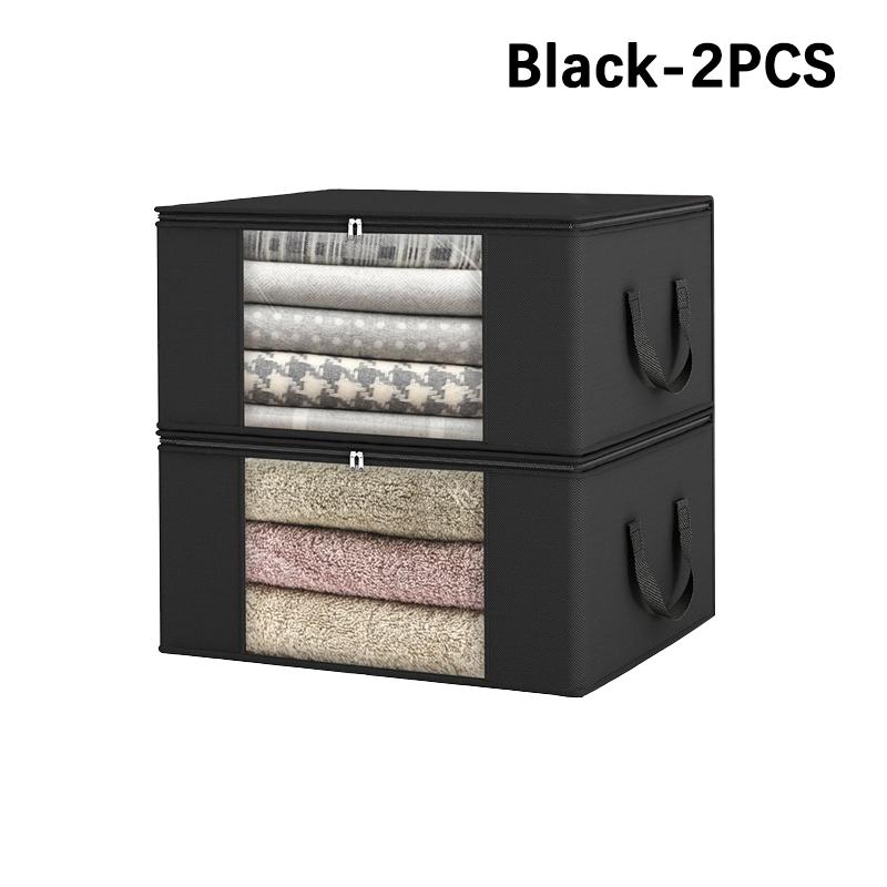 Большая вместительная сумка для хранения одежды с усиленной ручкой для одеял, простыней, подушек, игрушек