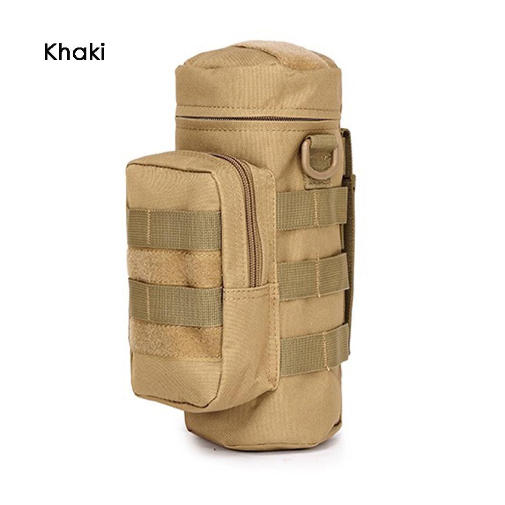 Сумка для бутылок с водой для занятий спортом на открытом воздухе, камуфляжный держатель для бутылок с водой с системой Molle, тактический держатель для чайника.