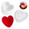 Силиконовая форма в форме сердца 3D Алмазное Сердце-любовь Форма для желе Шоколада Торта Мыла Ручной работы Пудинга Форма для изготовления конфет