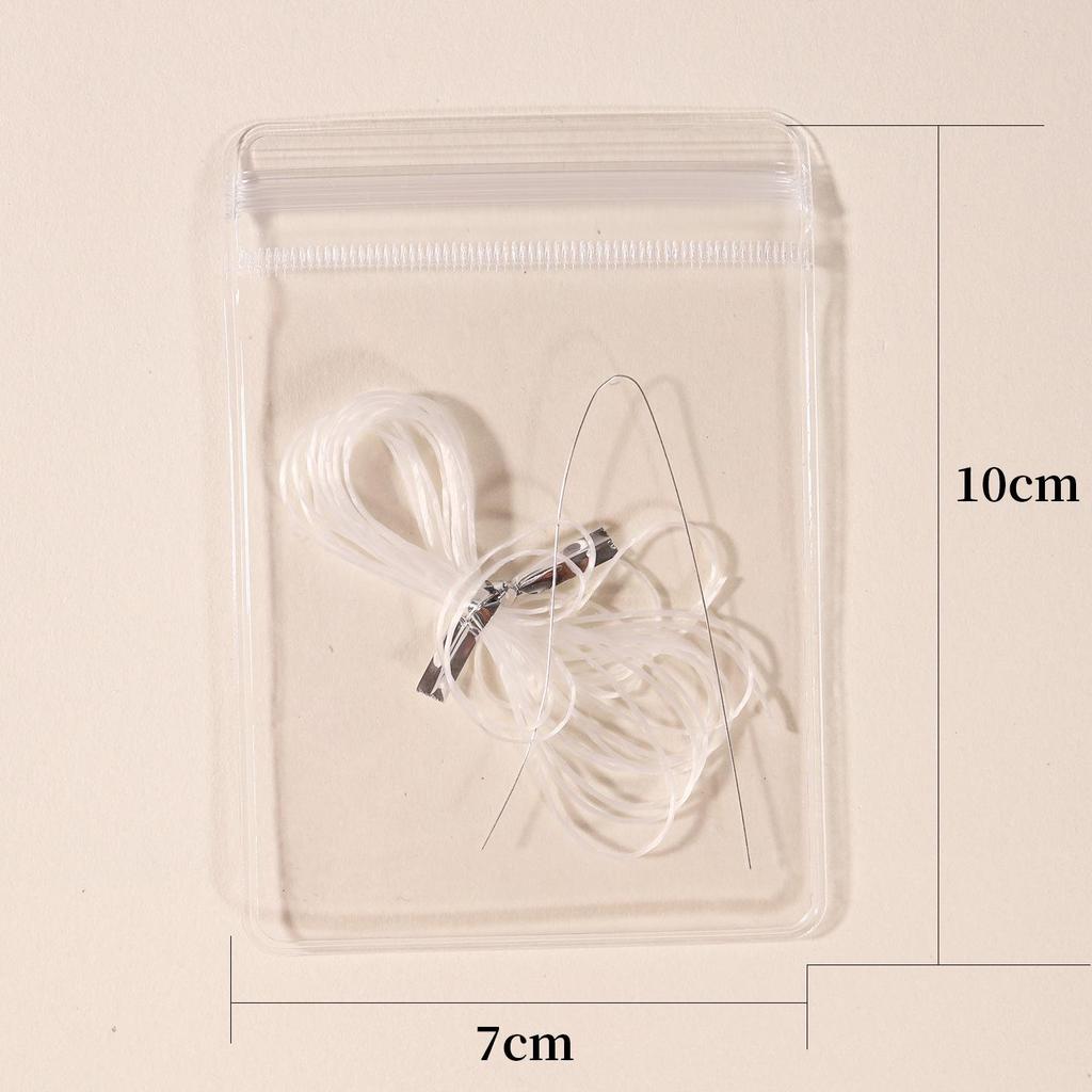7x10см Утолщенная ПВХ Высококачественная Кристальная Нить Эластичный Шнур для Бисероплетения в Плоской Упаковке