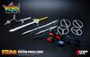 Art Storm Action Toys ES Alloy Voltron Vehicle Force Высота приблизительно 160 мм Литая окрашенная подвижная фигурка