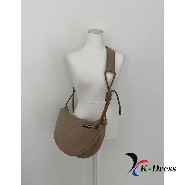 Unisex Nylon Half Moon Cross Bag (3 Colors)