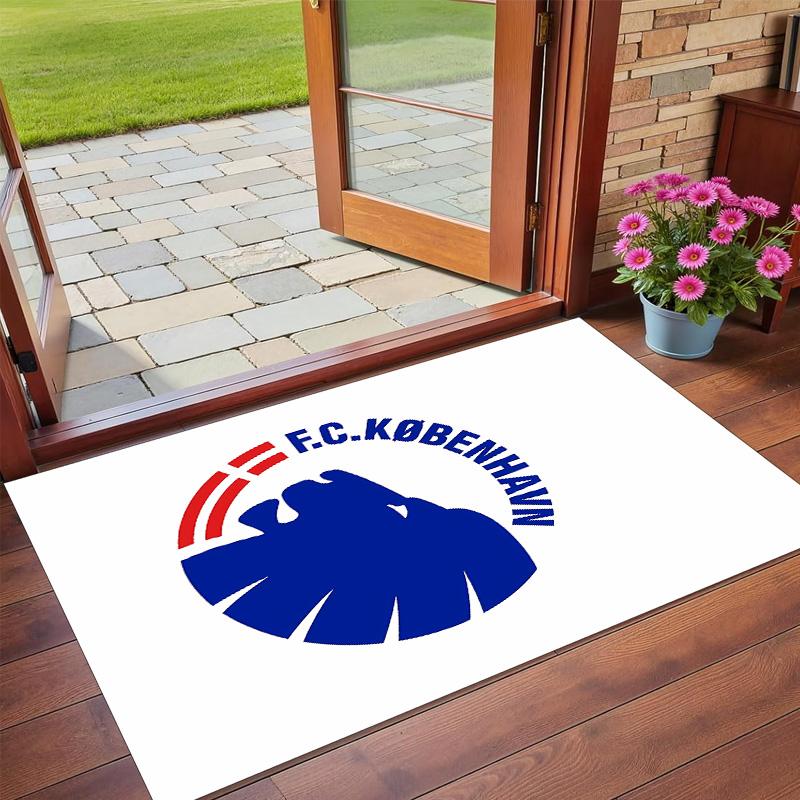 Anti‑Slip Crystal Velvet Floor Rug, FC Copenhagen Design Carpet for Indoor Living Bedroom Home Decoration