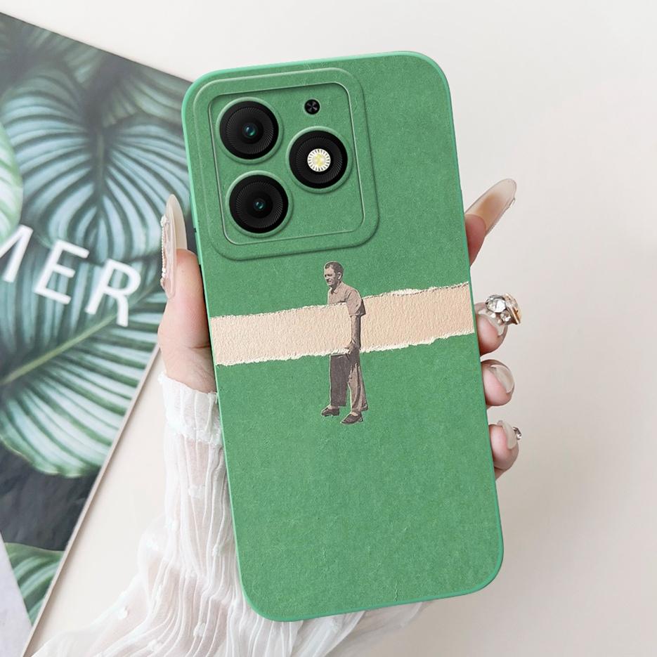 For Itel A50 Case Itel A50C Cute Fashion Cartoon Cover Soft TPU Phone Case For Itel A50C A 50 ItelA50 C Back Cover Fundas Bumper