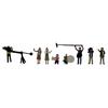 Scenery Collection The Human 140 TV Crew Diorama Supplies 320692