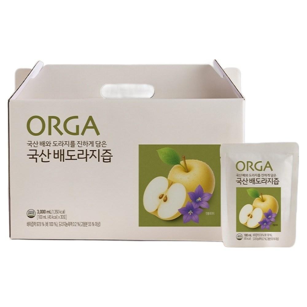 Orga Wholefoods Экстракт груши и корня платикодона 100 мл 30 шт