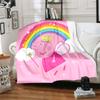 1pc Blanket Peppa Pig2 Print Design, Lightweight Blanket for Sofa, Bed- Soft &Warm, Gift for All Seasons like Christmas, Halloween