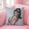 Горячие певцы А-Ариана ГранСде Модная наволочка Комфортный диван-кровать Шелковистый элегантный Невидимая молния На заказ Декоративная наволочка