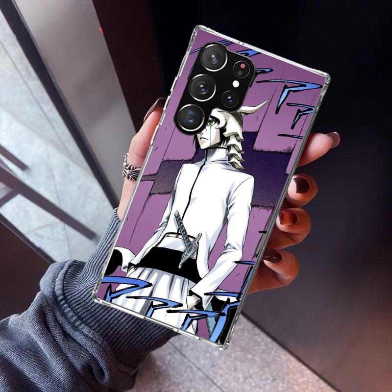 Чехол для телефона Bleach Улькиорра Сифер 4 для Samsung Galaxy S26 S25 Edge S24 S23 Ultra S22 Plus S21 S20 FE Мягкая задняя крышка из ТПУ Funda