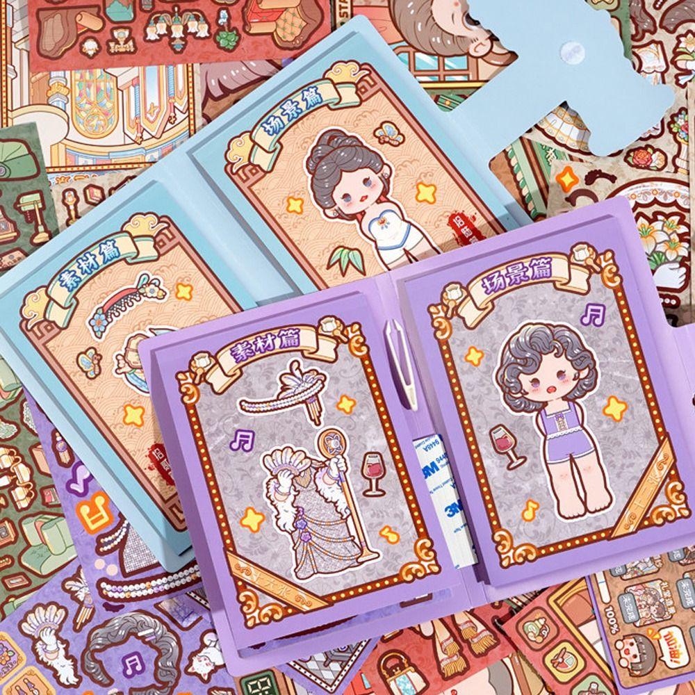 Big Transformation Dress Up Stickers Little Potato DIY Stickers  DIY Handmade