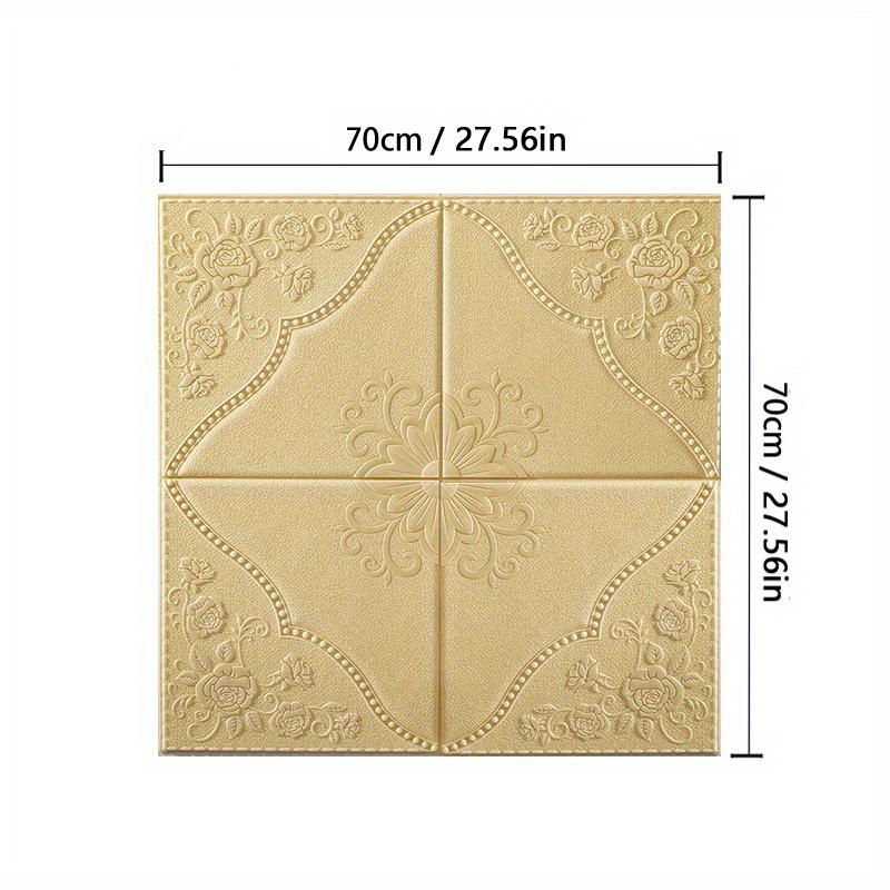 1/5/10 шт. 70*70 см потолочная крыша самоклеящаяся теплая спальня 3d трехмерная стена прикреплена к фоновой стене