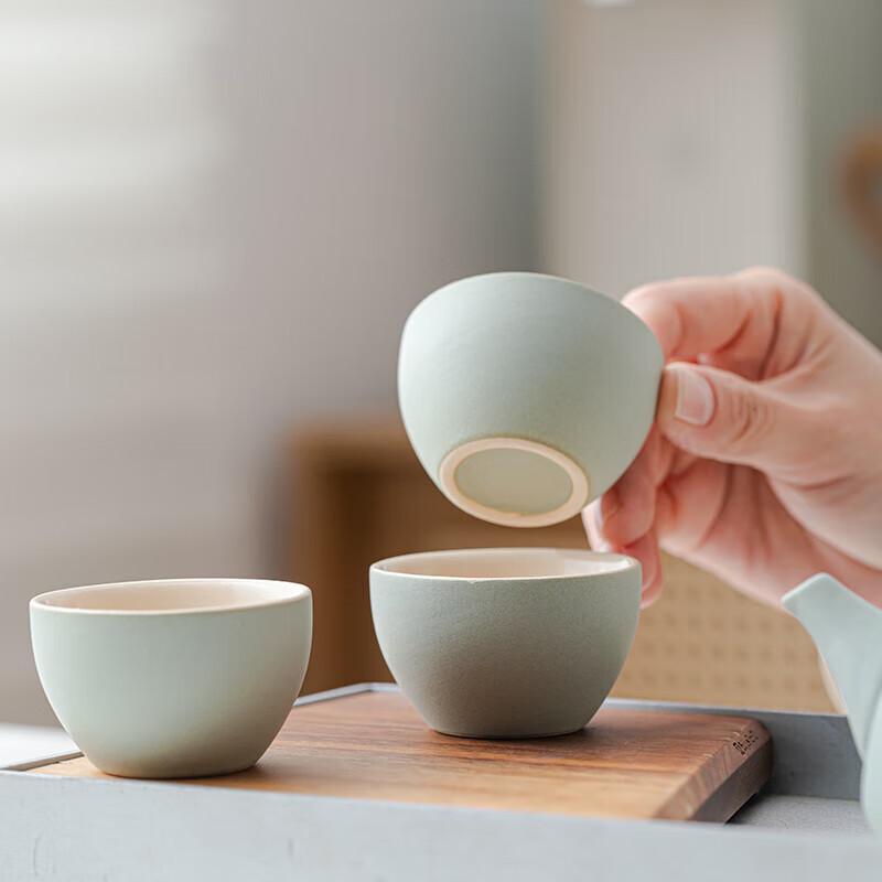 Chinese Style Ceramic Tea Set Gift Box