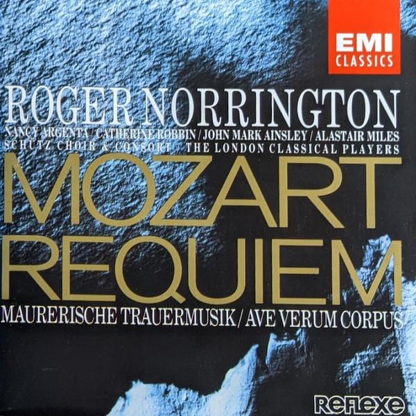 CD МОЦАРТ, АРГЕНТА, РОББИН; НОРИНГТОН - Реквием 077775452525 EMI Classics 1992 Европа Классика Б/У