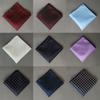 Men Suit Accessories Pocket Square Handkerchief Floral Print Chest Towel Paisley Vintage