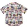 Supreme X Goodenough Patchwork Madras Short Sleeve Shirt Unisex SUP-SS25-260