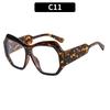 1PC Oversized sunglasses, retro-style shades for distinctive street-style looks, and fashionable, sun-protective sunglasses for outdoor leisure.
