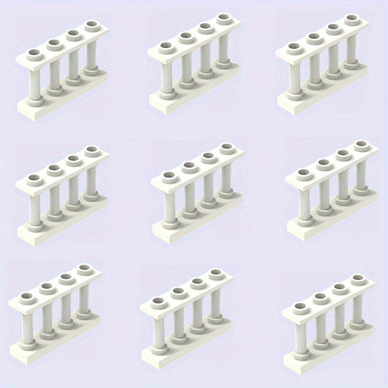 20pcs 1x4 Dots Farm & Garden Building Block Set with Ranch Fence - MOC DIY Animal Scene Playset,ccompatible with 15332