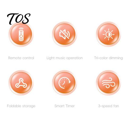 Quiet Room Fan with Light 3/4/5 Blade Ceiling & Remote Control, 2-in-1 Silent LED Drone E27 Socket Foldable Blades, 3-Speed Dimmable for Bedroom