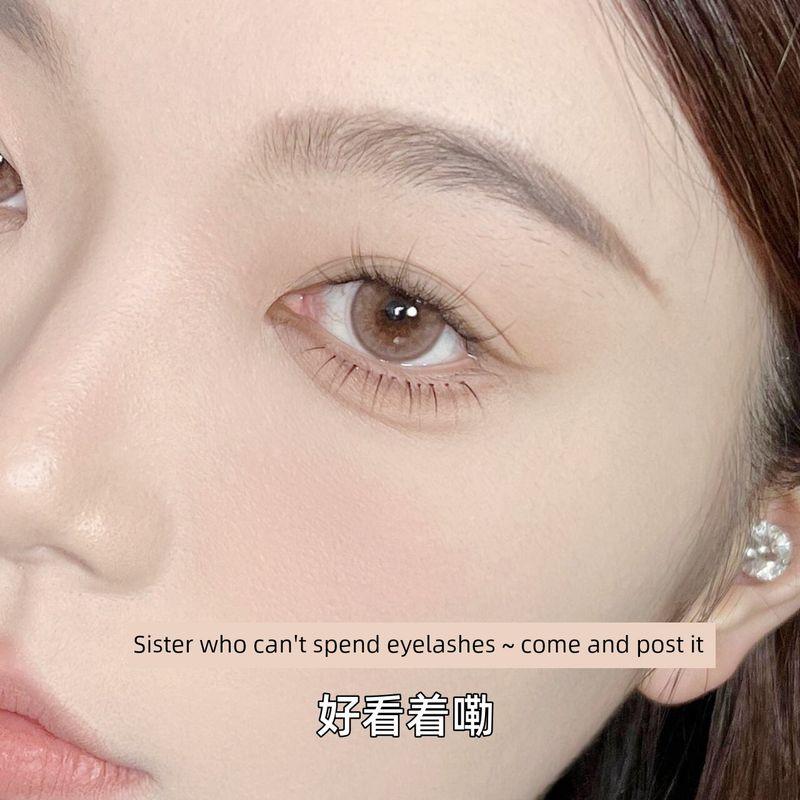 Eiyi Artificial Transparent Segmented Self-Grafting Lower Eyelashes