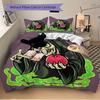 3pcs The Witch and the Poisoned Apple Bedding Set - Includes 1 Quilt Cover and 2 Pillowcases, Comfortable Bedding with Stylish Design for Bedroom