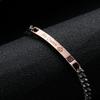 Fashion Men and Women Love Bangle Couple Bracelets Her King Stainless Steel His Queen