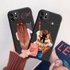Coloful Matte Phone Case For Iphone 12 11 Pro Max 7 8 Plus X Xr Xs Se 2020 High Heels Girl Travel Woman Soft Tpu Cover Coque