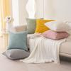 Solid Color Simple Corduroy Cushion Cover Living Room Sofa Cushion Cover Model Room Decorative Cushion Cover