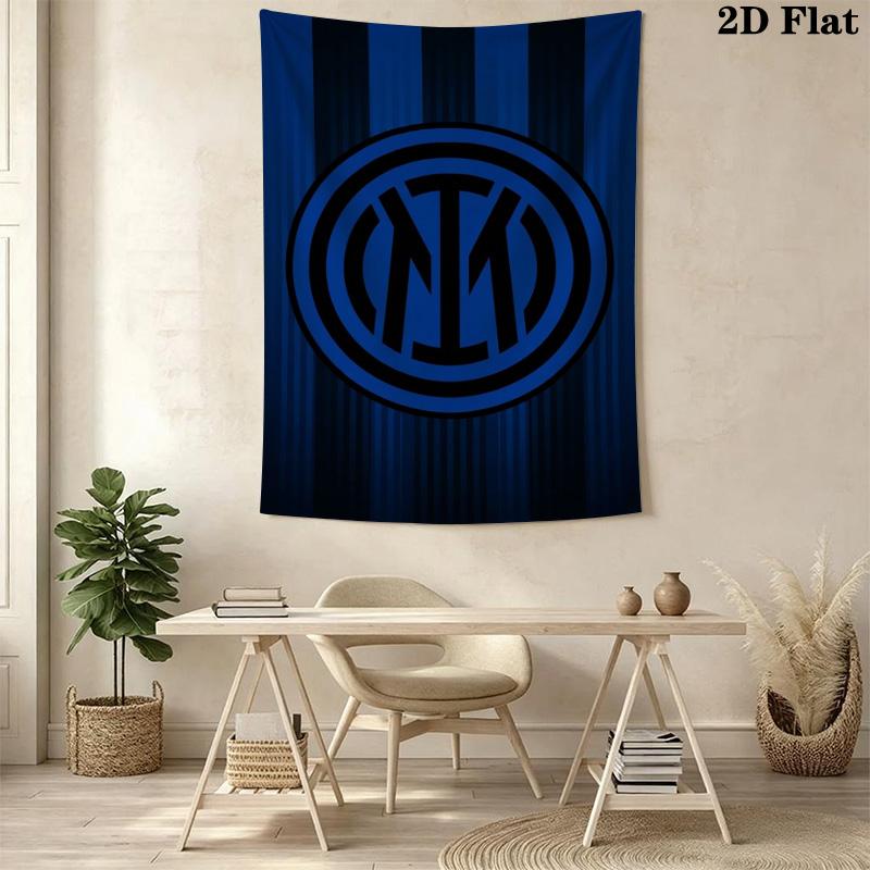 Inter Milan Logo Phone Wallpaper Bedding 1 Duvet Cover 2 Pillowcase Without Core Duvet Cover And Pillowcase Soft And Comfortable