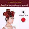 Portable Moxibustion Box with Cloth Cover for Single, Dual, Three, Four, or Six Linked Cans - Ideal for Waist, Dazhui, Neck, and Knee.