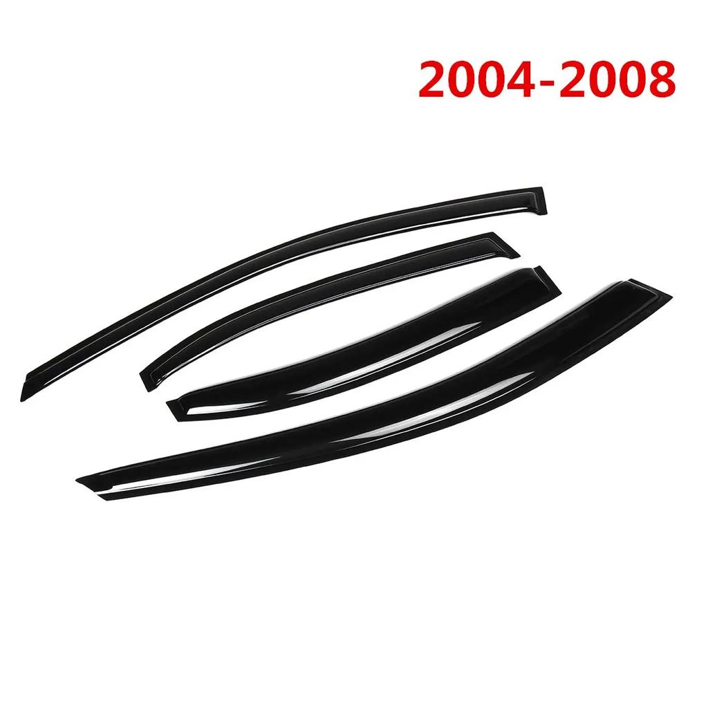 4x Car Door Window Vent Visor Deflector Rain Guard Awning Shelter for ACURA TSX 4 Door Sedan 2004-2014 Window Visor Rain Guard