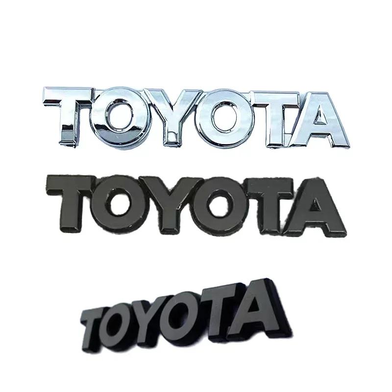 ACH1 3D Rear Trunk Emblem for Toyota RAV4 Corolla Camry Prado GT86 Crown REIZ CHR Avalon Hilux Tacoma Car Logo Car Accessories