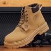 Мужские камуфляжные ботинки Martin Ankle Snow Boots для мужчин, тактические армейские ботинки, водонепроницаемые высокие ботинки, походная обувь в британском стиле 