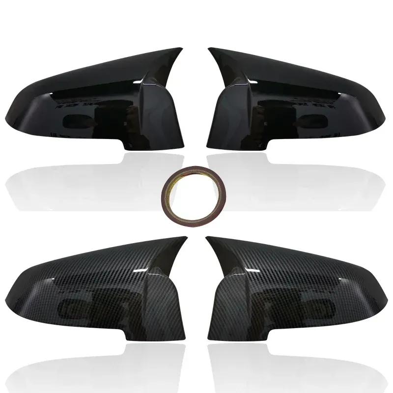 For BMW 5 6 7 Series F10 F11 F18 GT 5GT F07 F06 F12 F13 LCL F01 F02 Carbon Fiber Side Rearview Mirror Cover Cap